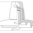 Изолятор линейный подвесной ПС300В - Локус - комплексные поставки для линий электропередачи