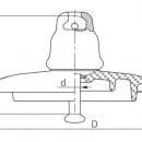 Изолятор линейный подвесной ПС70Е - Локус - комплексные поставки для линий электропередачи