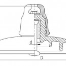 Изолятор линейный подвесной ПС210В - Локус - комплексные поставки для линий электропередачи
