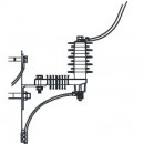 ОПН на изолирующем кронштейне с расцепителем - Локус - комплексные поставки для ВОЛС, линий электропередачи, подстанций 