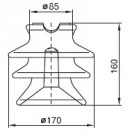 Штыревой фарфоровый изолятор SDI30 - Локус - комплексные поставки для ВОЛС, линий электропередачи, подстанций 