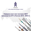 Опубликован Референс-лист поставок ОКГТ производства ZTT в Россию 2016-2023 гг. - Локус - комплексные поставки для ВОЛС, линий электропередачи, подстанций 